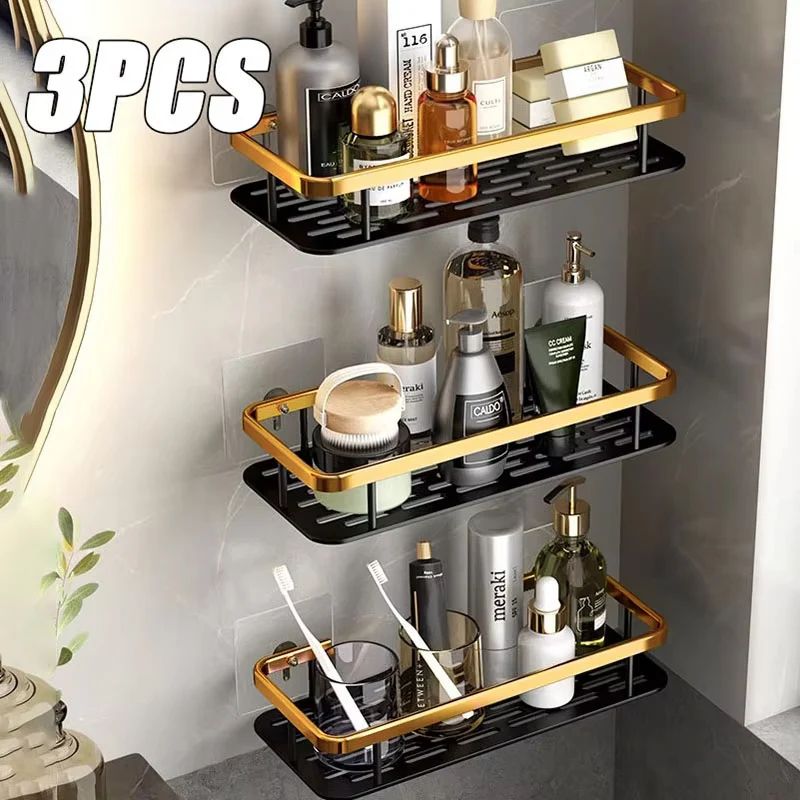 Wall Mounted Bathroom Storage Shelf 15