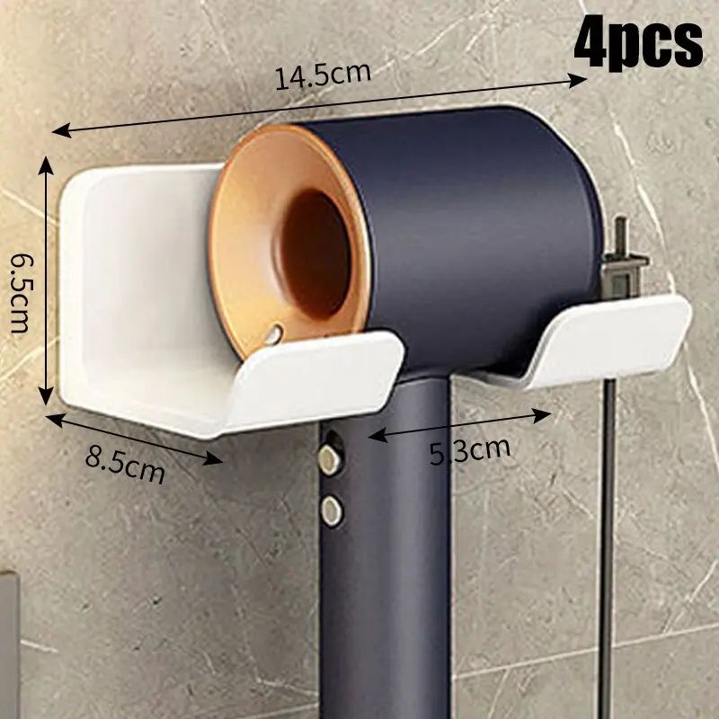 Wall Mounted Hair Dryer Storage Rack 21