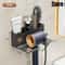 Wall Mounted Hair Dryer Storage Rack 12
