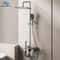 Gunmetal Gray Bathroom Shower System Set 0