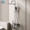 Gunmetal Gray Bathroom Shower System Set 0