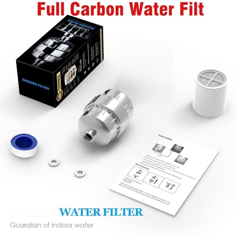 High Output Shower Water Filter System 11