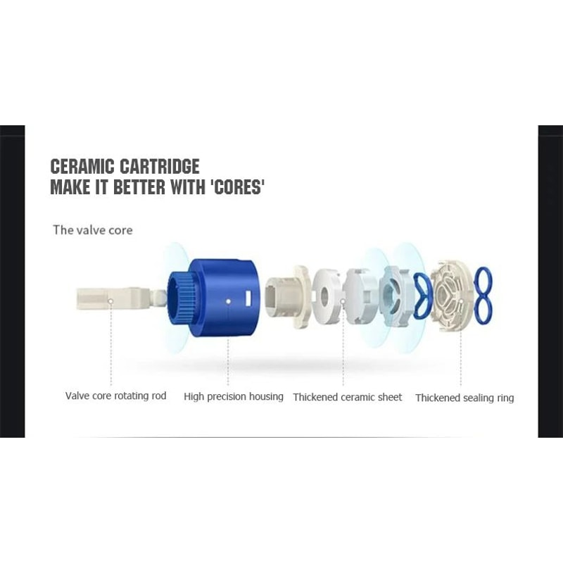 Modern Brass Mixer Bathroom Sink Faucet 9