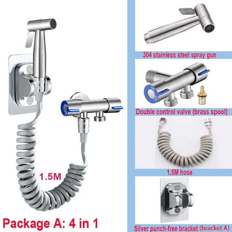 Handheld Toilet Bidet Sprayer Set 17