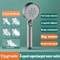 High Pressure Shower Head With 5 Spray Modes 14