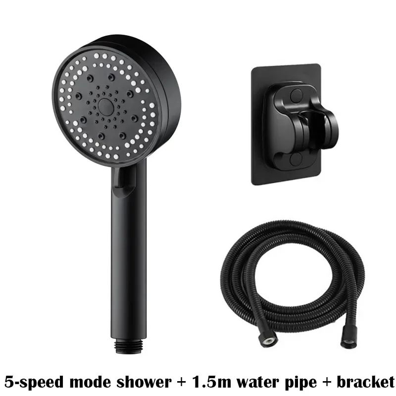 High Pressure Shower Head With 5 Spray Modes 16