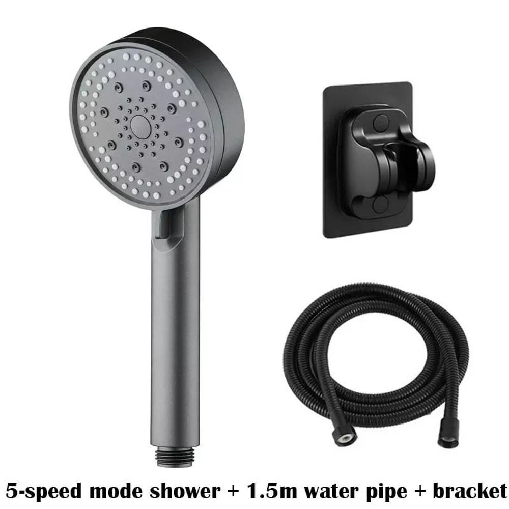 High Pressure Shower Head With 5 Spray Modes 8