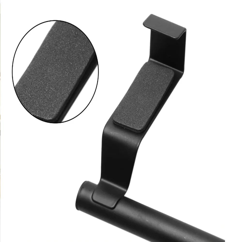 Black No Drill Towel Rack 3