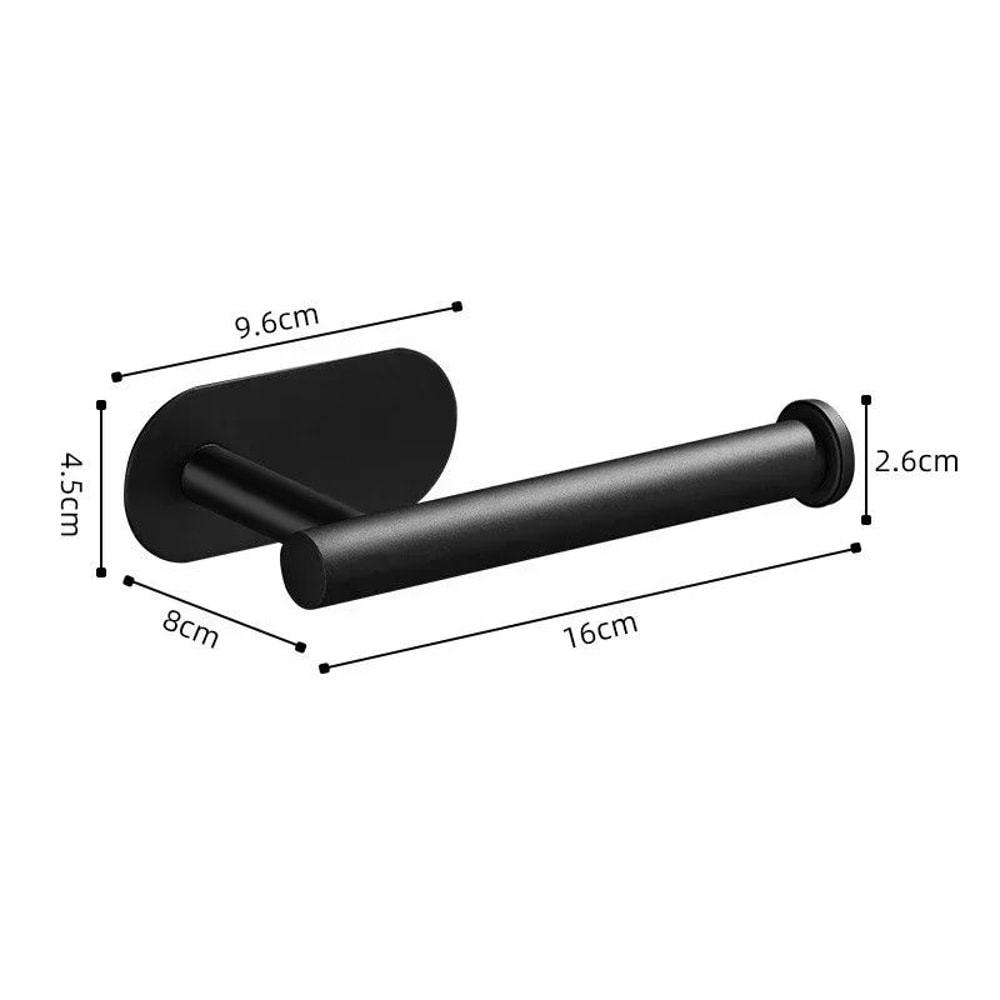 Black Stainless Steel Toilet Paper Holder 13