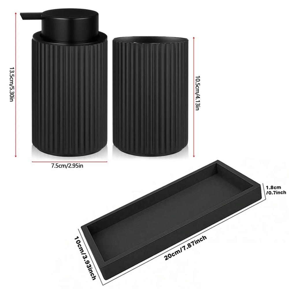 Foaming Soap Dispenser With Silicone Tray 2