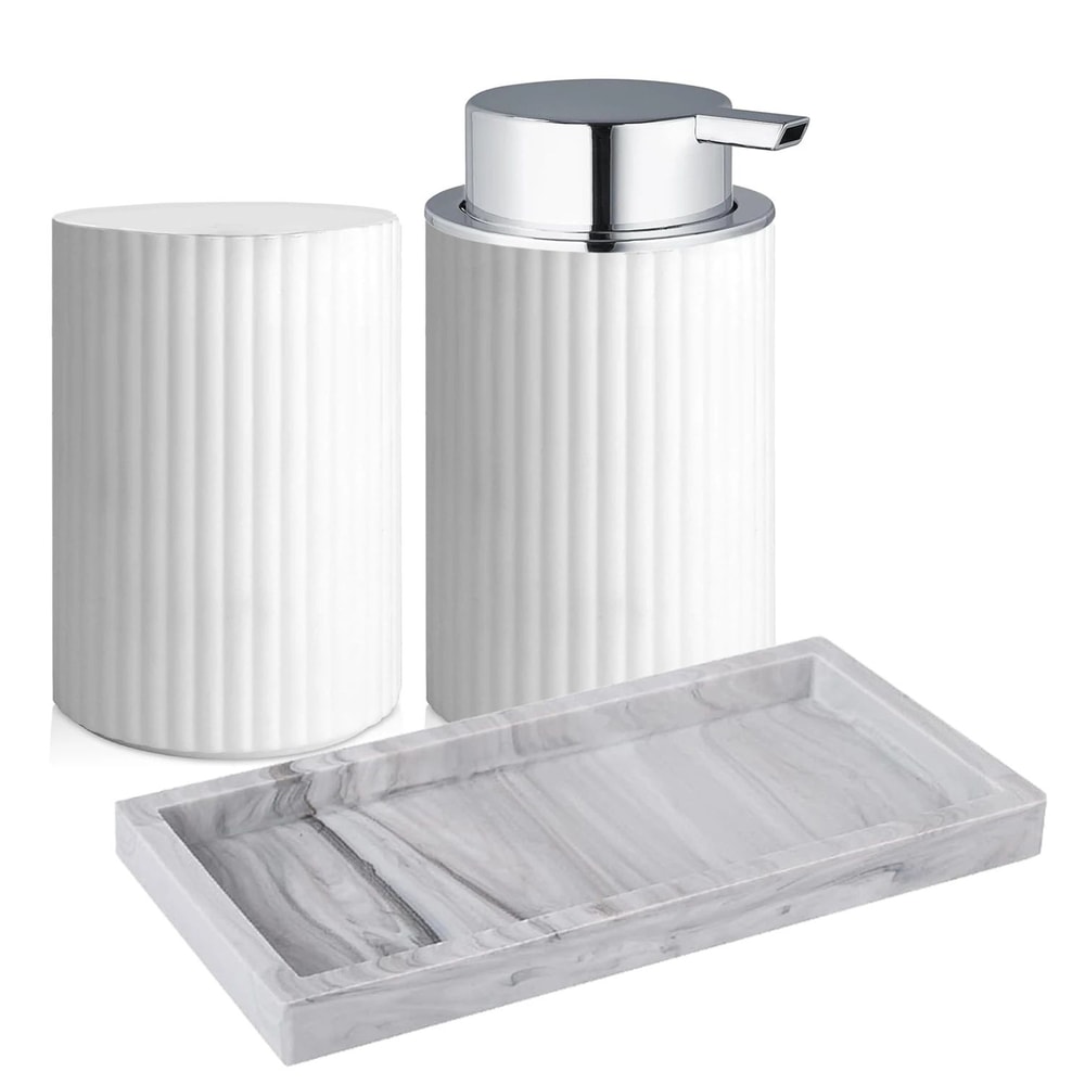 Foaming Soap Dispenser With Silicone Tray 7