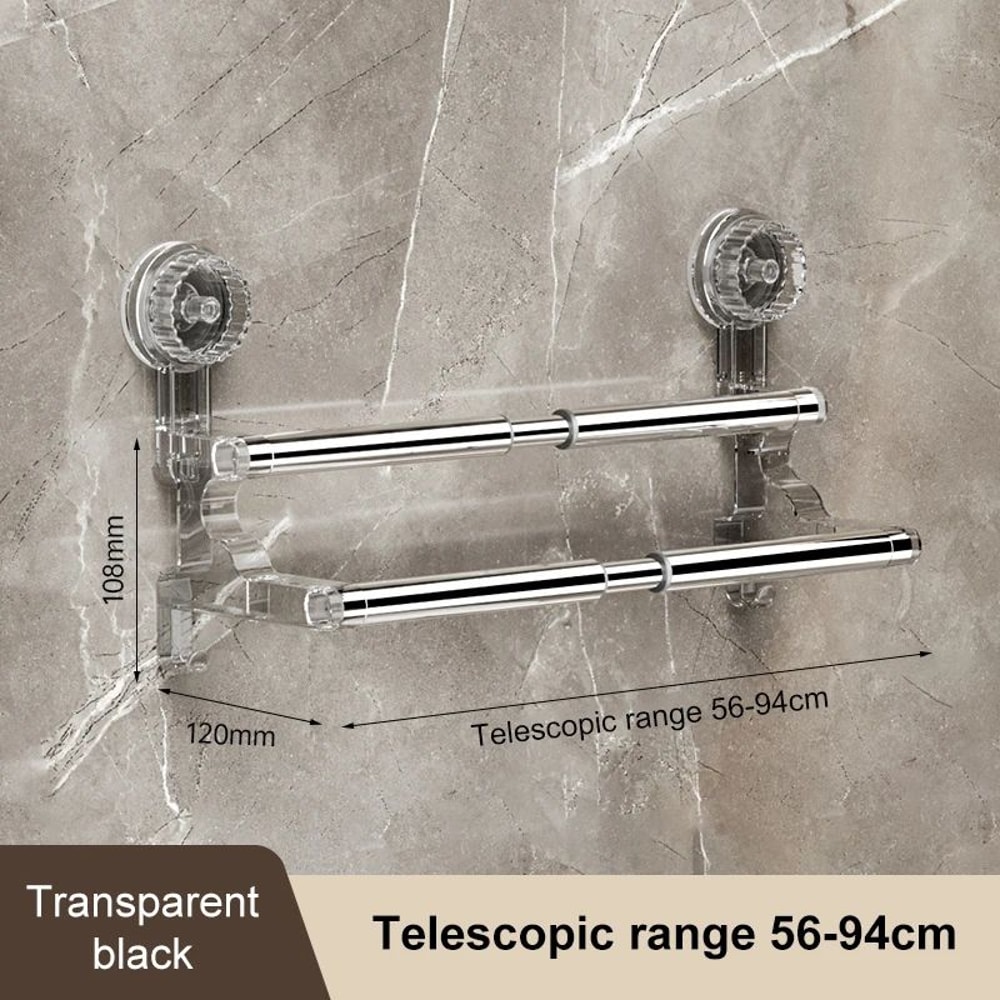 Suction Cup Slipper And Towel Rack 11