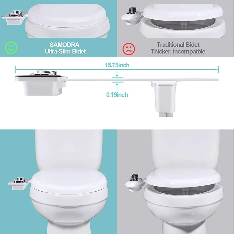 UltraSlim Toilet Bidet Attachment 3