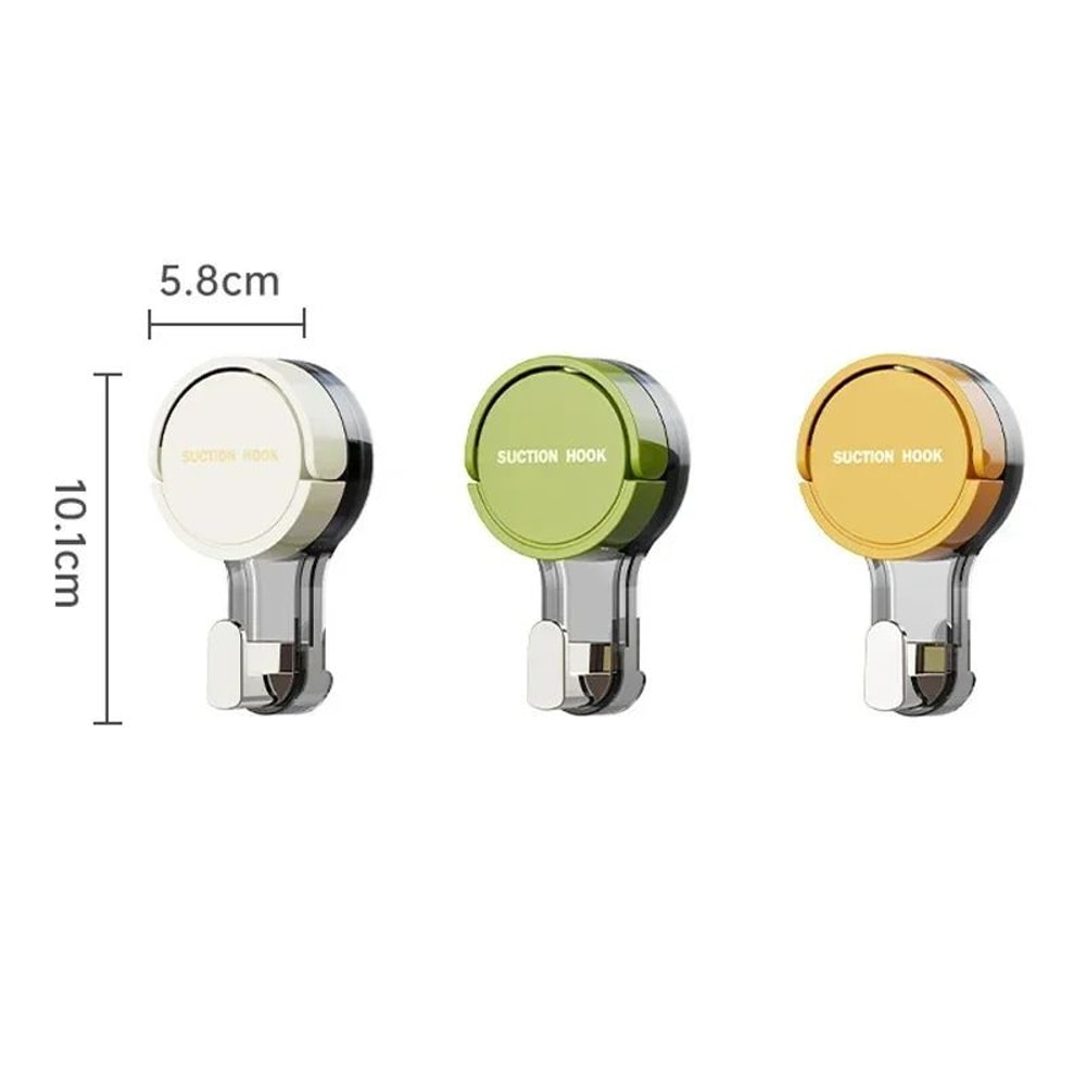 Reusable Suction Cup Hooks Set 5