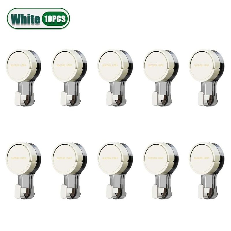 Reusable Suction Cup Hooks Set 14