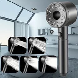 5-speed adjustable filter shower head