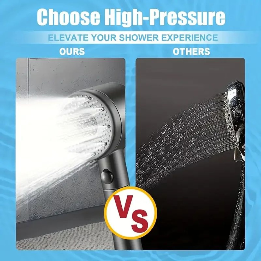 5Speed Adjustable Filter Shower Head 3