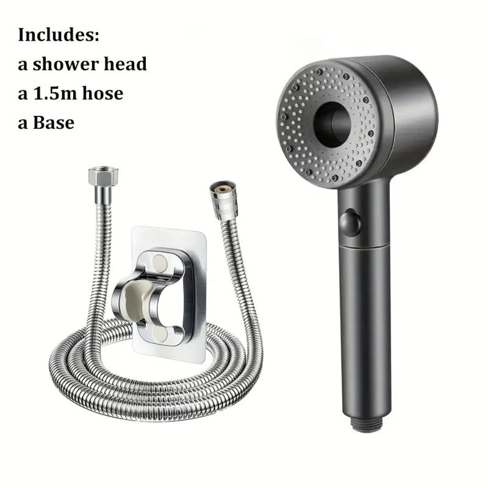 5Speed Adjustable Filter Shower Head 12