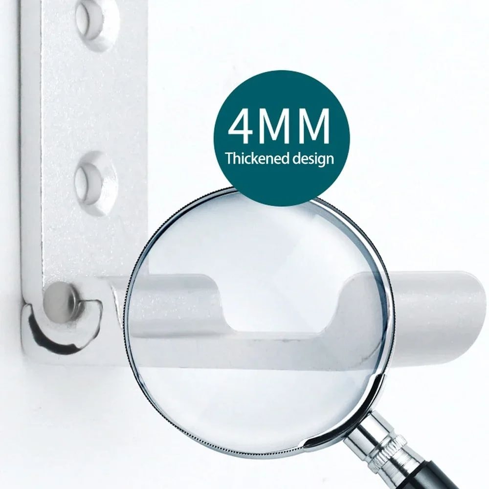 Matte Black Folding Wall Hook 7