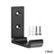 Matte Black Folding Wall Hook 14