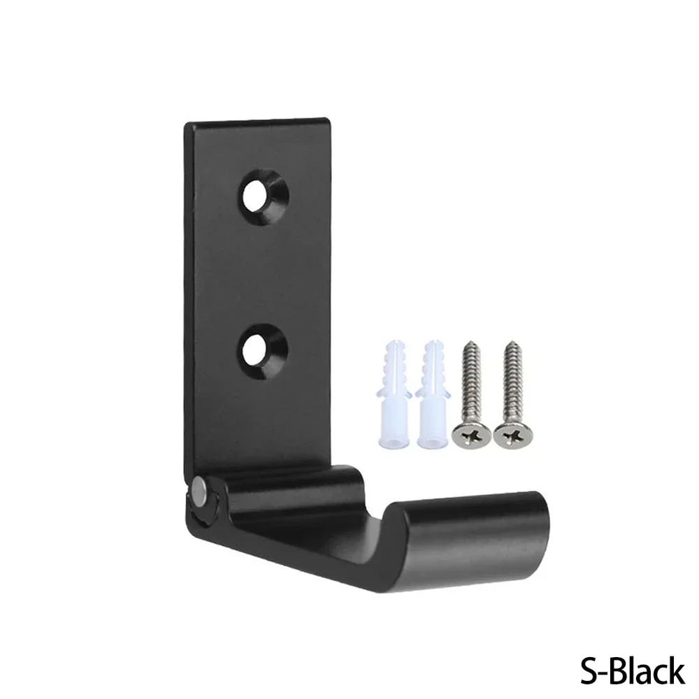 Matte Black Folding Wall Hook 17