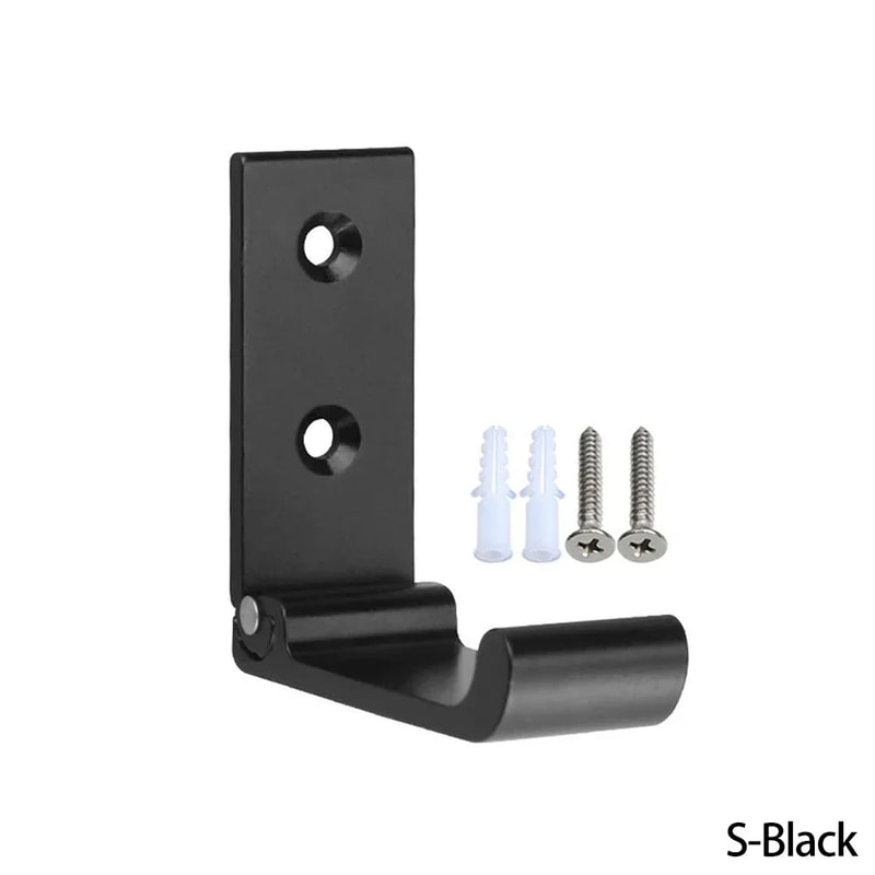 Matte Black Folding Wall Hook 17