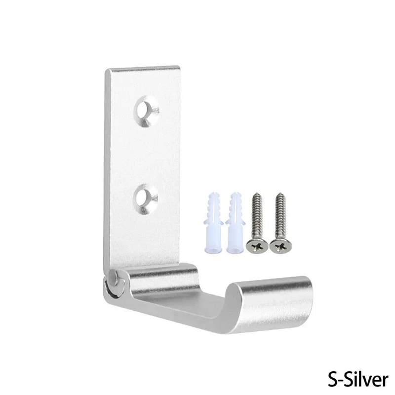 Matte Black Folding Wall Hook 18