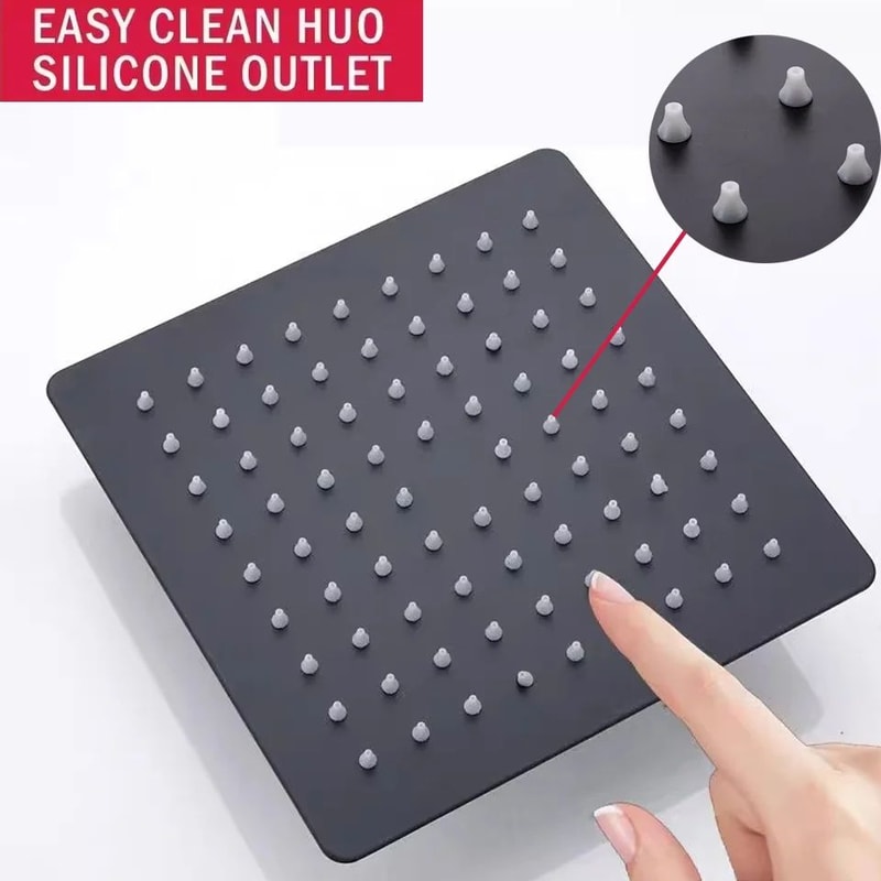 High Pressure Waterfall Shower Head 3