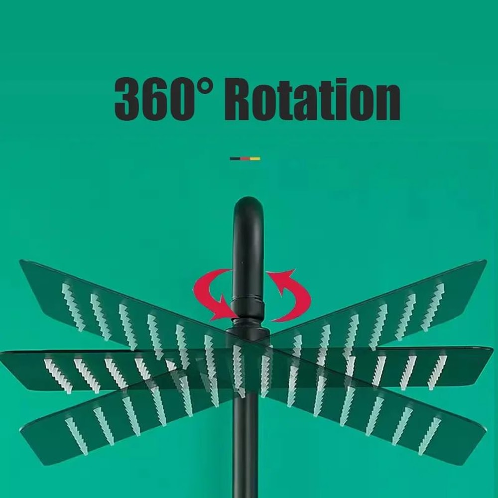 High Pressure Waterfall Shower Head 4