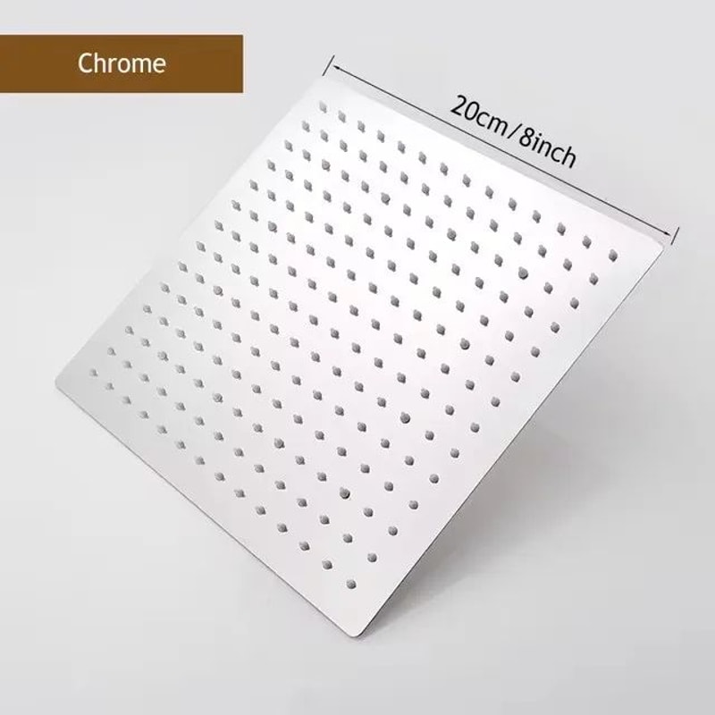 High Pressure Waterfall Shower Head 13