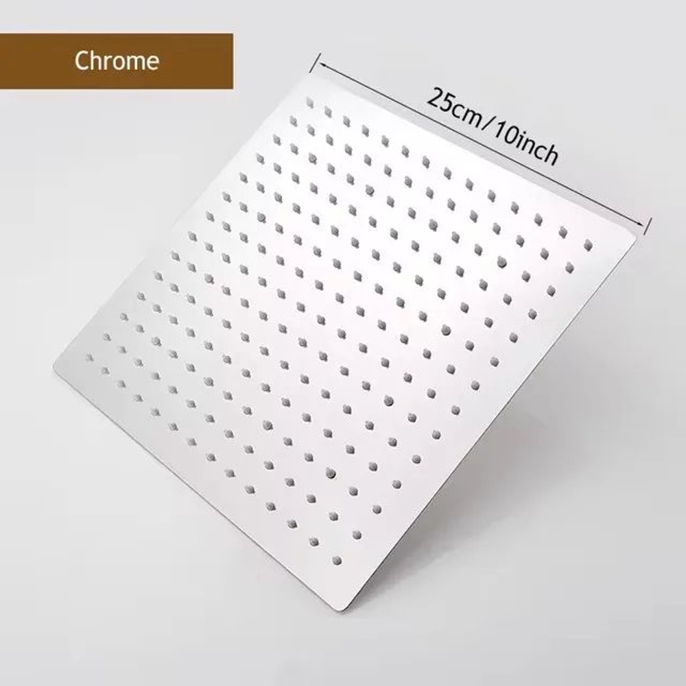 High Pressure Waterfall Shower Head 14