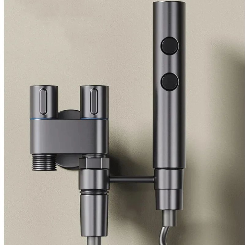 Handheld Bidet Sprayer With Dual Valve 7