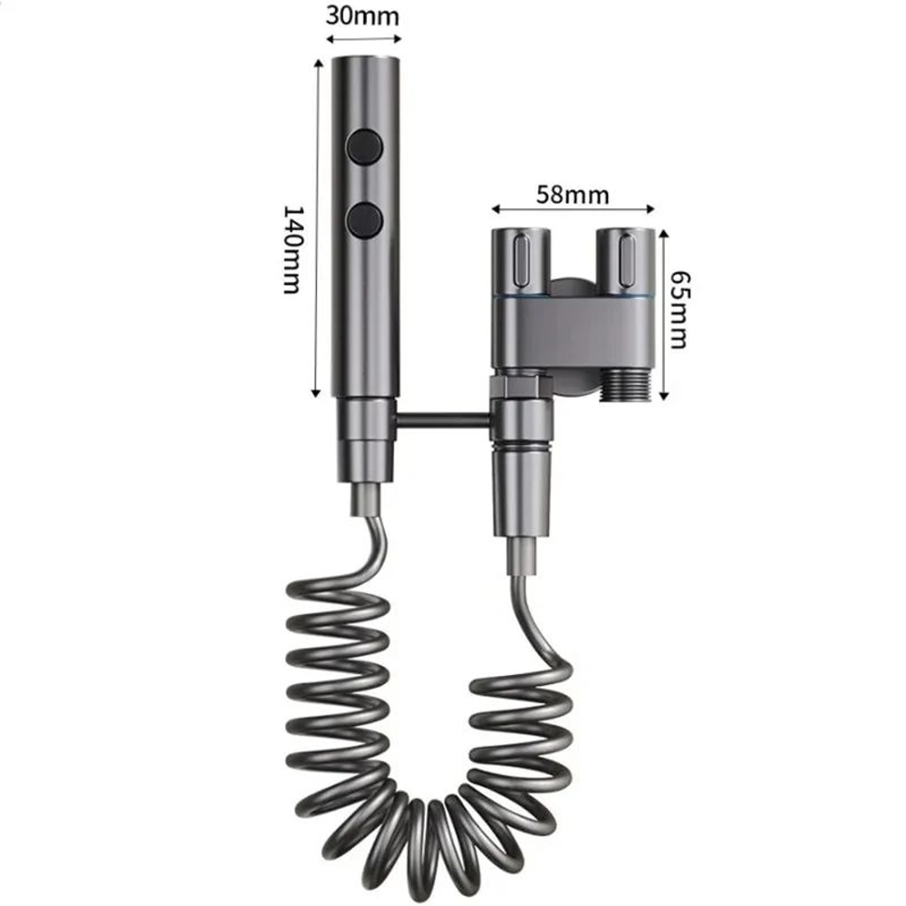 Handheld Bidet Sprayer With Dual Valve 10