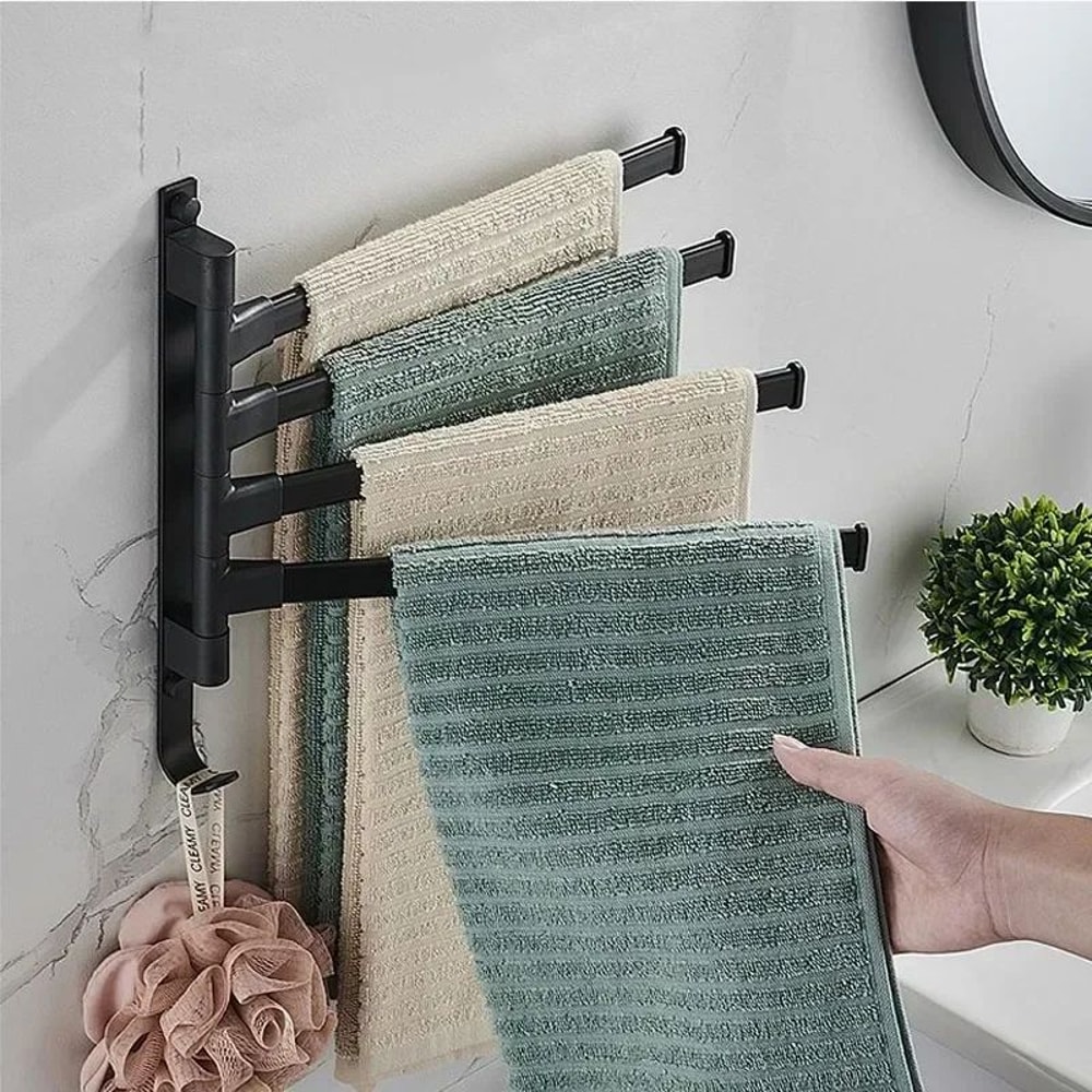 Rotatable MultiBar Towel Rack 1