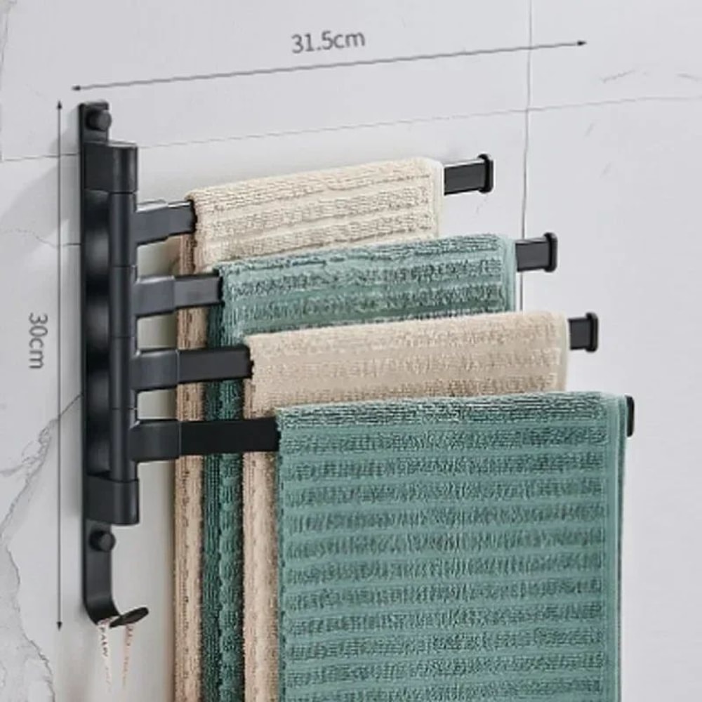 Rotatable MultiBar Towel Rack 8