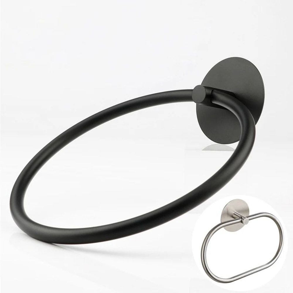 SelfAdhesive Stainless Steel Towel Ring 5