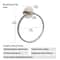 SelfAdhesive Stainless Steel Towel Ring 10
