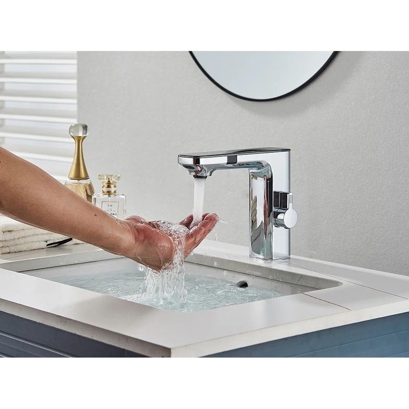 Smart Touchless Basin Faucet With Digital Display 10