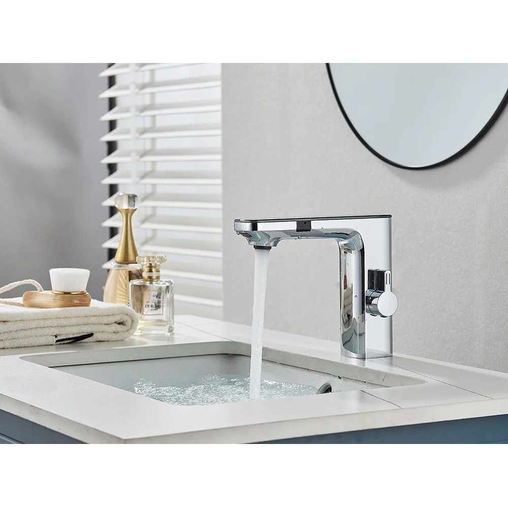 Smart Touchless Basin Faucet With Digital Display 11