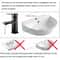 Black Chrome Single Handle Sink Faucet 5