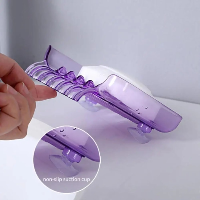 Colorful Waterfall Suction Soap Sponge Holder 9