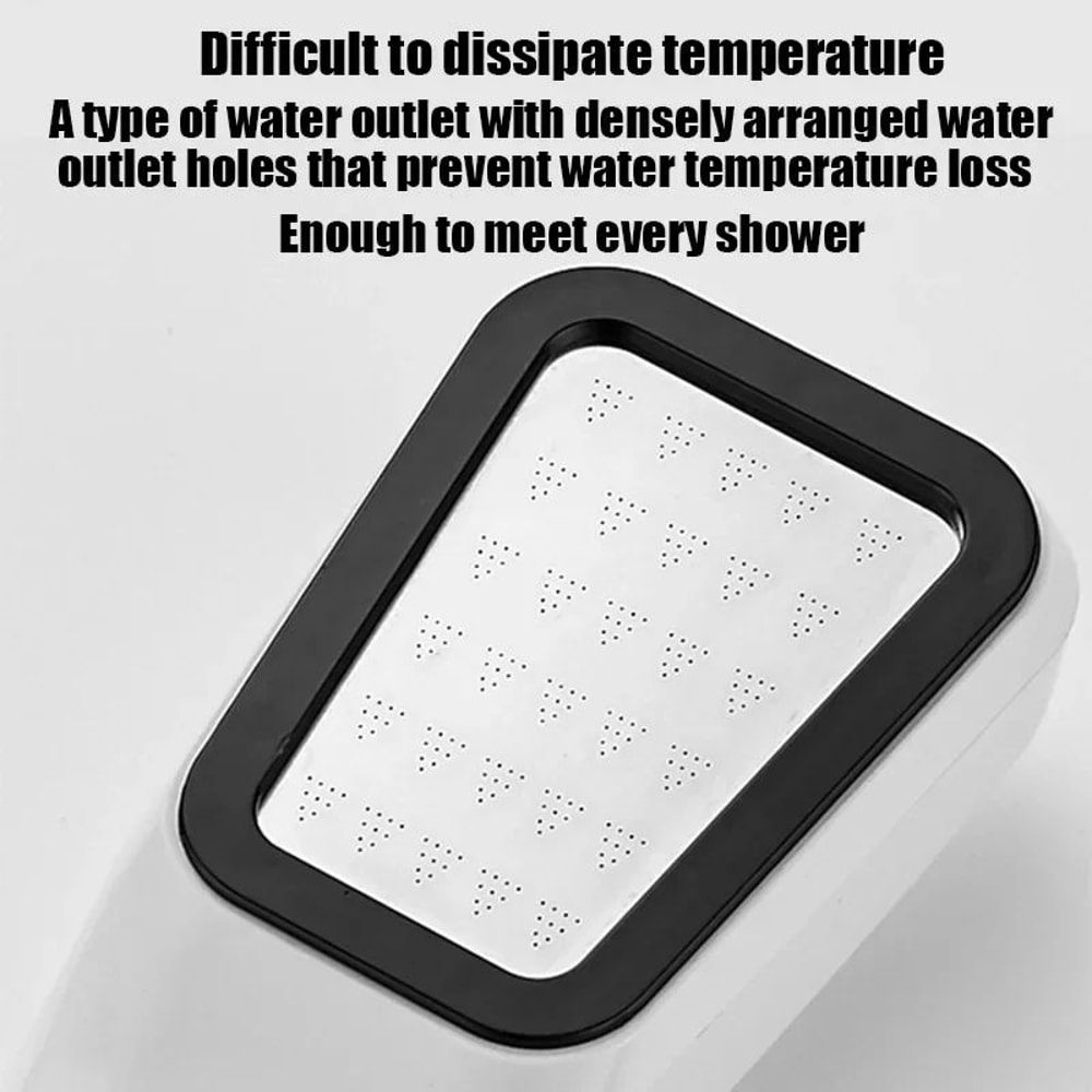 300Hole High Pressure Handheld Shower Head 3