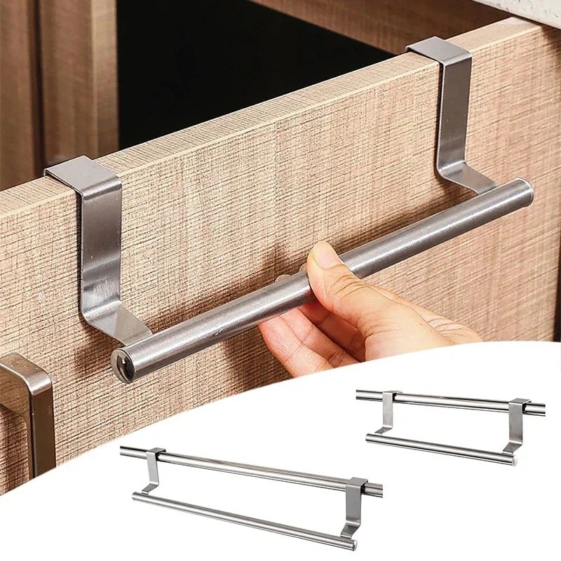 No Drill Stainless Steel Towel Rack 6