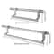 No Drill Stainless Steel Towel Rack 9