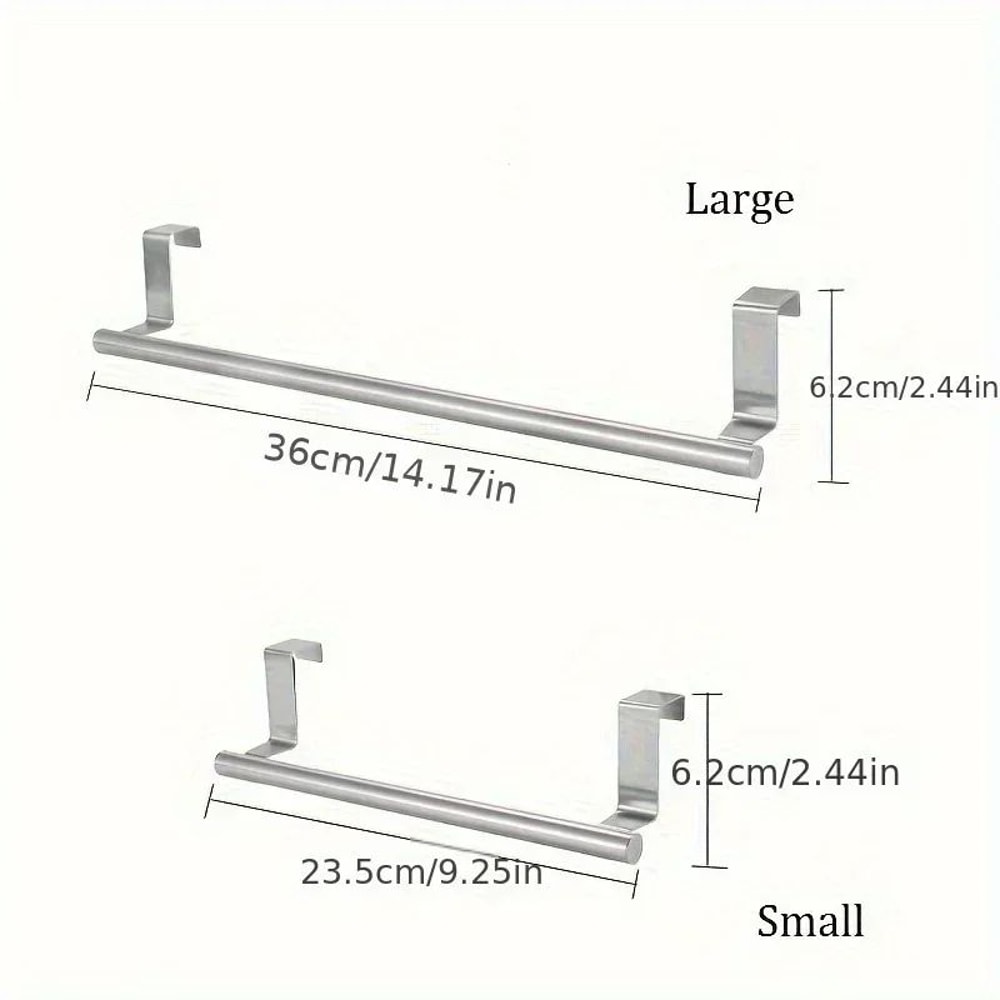 No Drill Stainless Steel Towel Rack 13