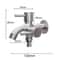 Dual Control Double Outlet Faucet 1