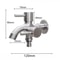 Dual Control Double Outlet Faucet 1