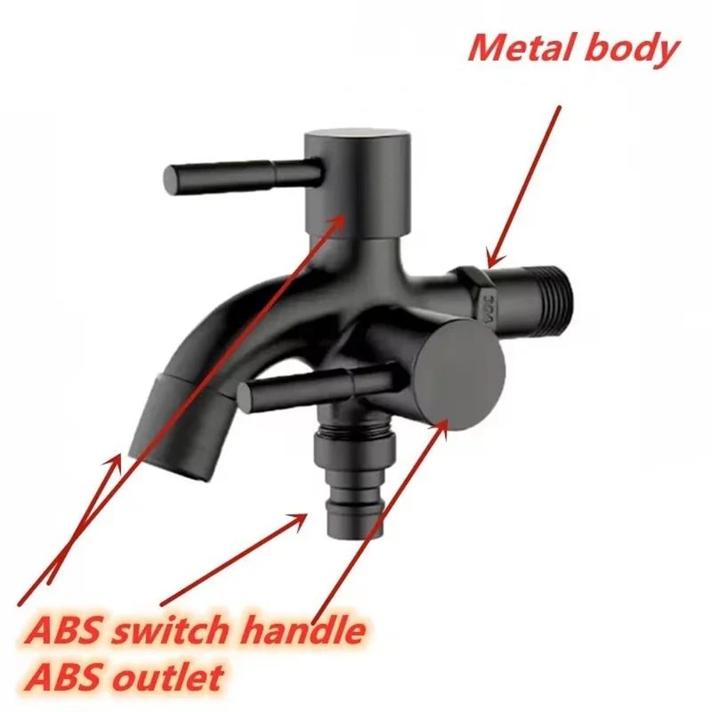 Dual Control Double Outlet Faucet 2