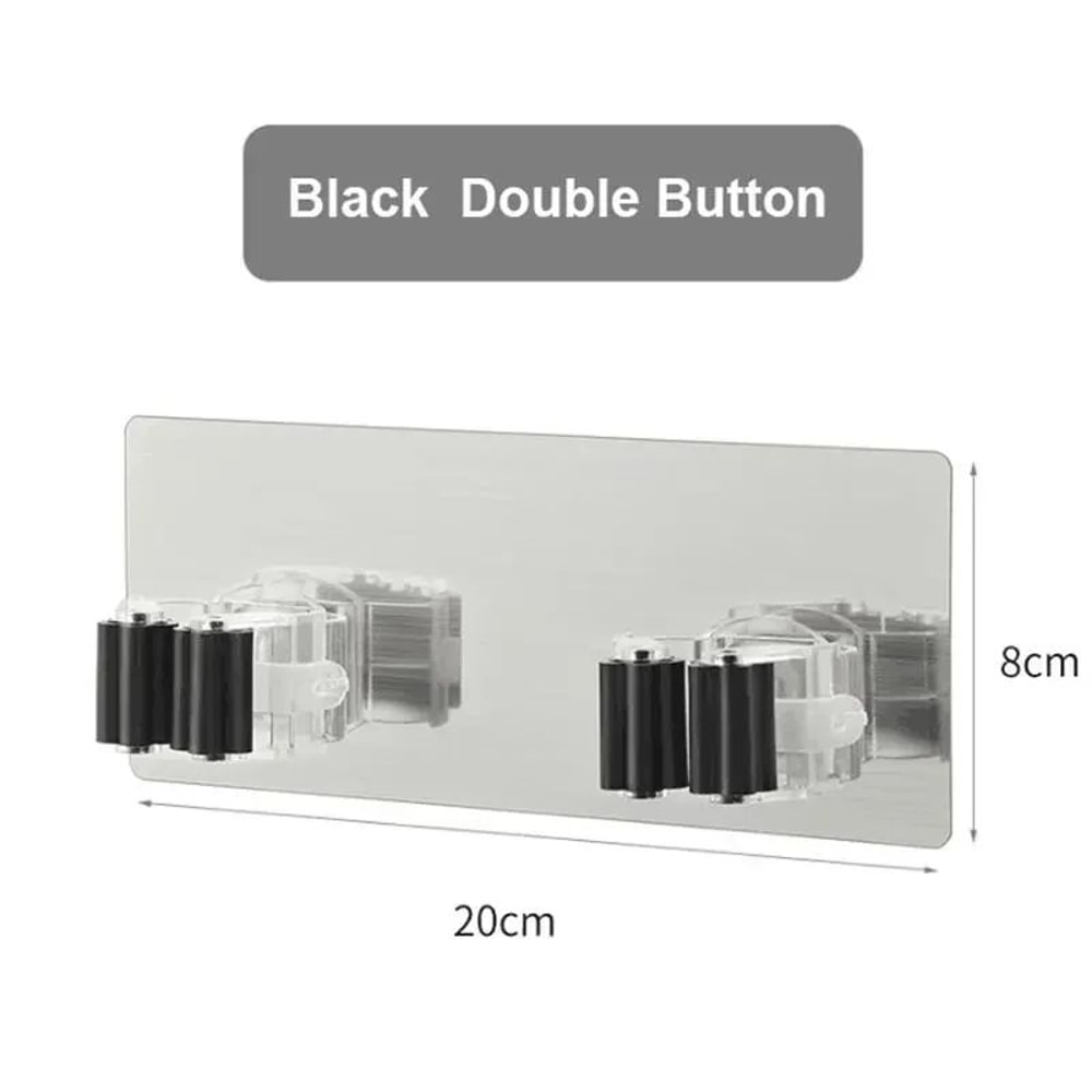 NoDrill Roller Mop Broom Holder 5