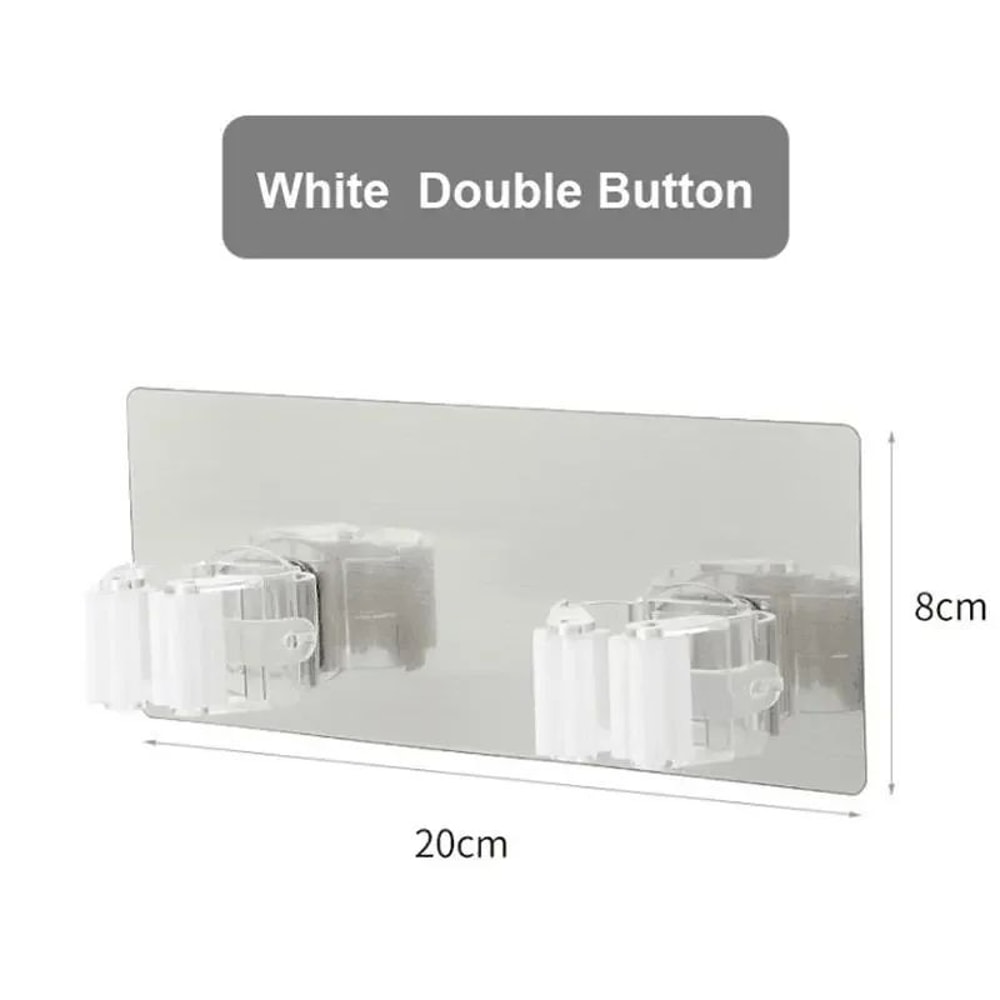 NoDrill Roller Mop Broom Holder 8